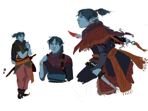 yennevii:ive just been drawing my terrible dunmer ocs all week and i have no regrets