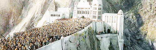 mithrandy:  lotr meme  → {3/8} scenes  “Now come the days of the king. May they be blessed.”  