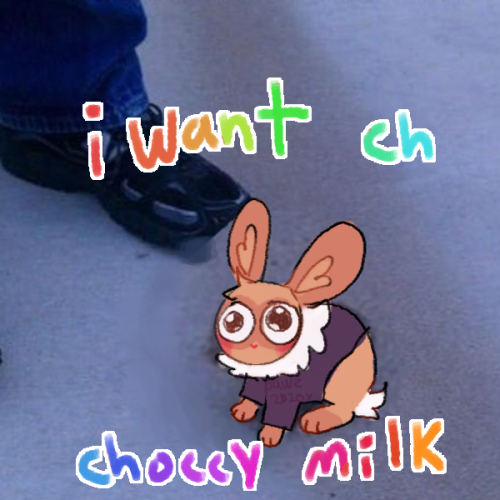 peskypawz: i want chchoccy milk