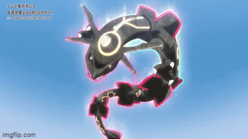 Rayquaza idle.gif - GIF - Imgur