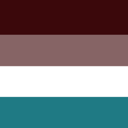 your-fave-has-ptsd: ptsdsafe:Traumatized/PTSD LGBT+ pride flags, based off of the PTSD flag by @yo