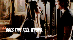 widowelena:  25 days of delena : day 4 -  season 4  take the cure with me. be human