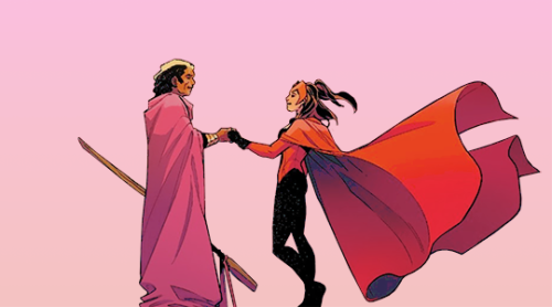 matthewsmurdock:MARVELLFASHION’S VALENTINE’S CHALLENGE:  Fashionable Couple — Wanda Maximoff & J