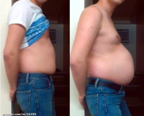 12vertigoed:  Tight shirt around 200 pounds and a progress picture comparison from the beginning to end of my sophomore year of college (approx. +35 pounds). 