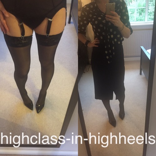 highclass-in-highheels: Stockings and suspenders