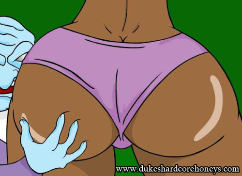 peek from the animated episode of Mocha on www.dukeshardcorehoneys.com