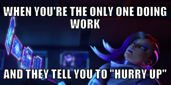 lordofw0lves:  I’m trying to make this a thing. Reblog and like to spread the Sombra-ism.