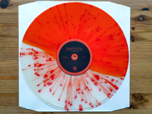 fancypantsrecords:Hitoshi Sakimoto - Radiant Silvergun | Data Discs | 2019 | Orange & Clear Spli