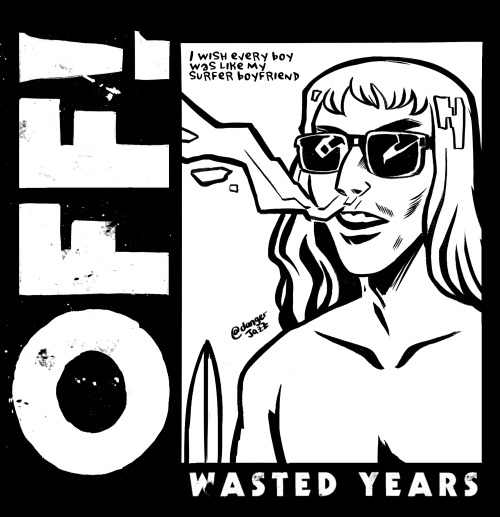 I&rsquo;m a big @OFFofficial fan, so I decided to redraw some of their album covers, originals m