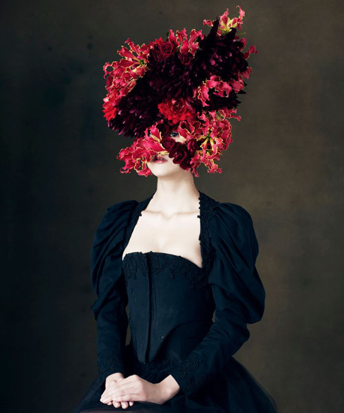 In awe of these extraordinary floral &ldquo;hairdressing&rdquo; arrangements from Japanese a