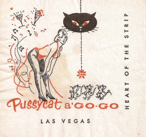 vintagelasvegas:Pussycat a-Go Go, 3255 Las Vegas Blvd S.  These are the only pictures I can find of 