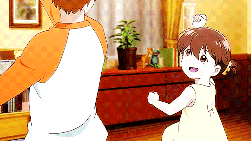 givenplus: Hoshiai No Sora (Stars Align) Shingo dancing with his little sister. So cute!