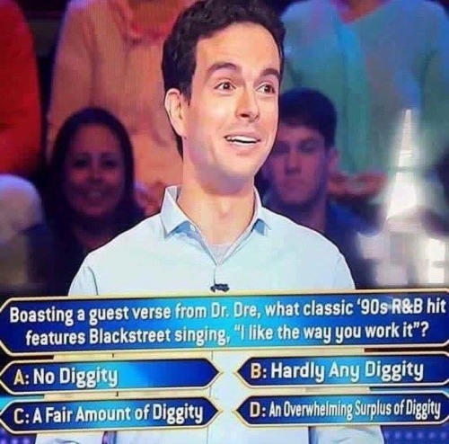 thingsthatcannotsaveyou - AN OVERWHELMING SURPLUS OF DIGGITY...