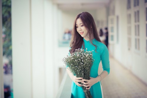  Vietnamese long dress (Ao dai) bởi Beauty Collection Qua Flickr: Photo backup https://flic.kr/s/aHs