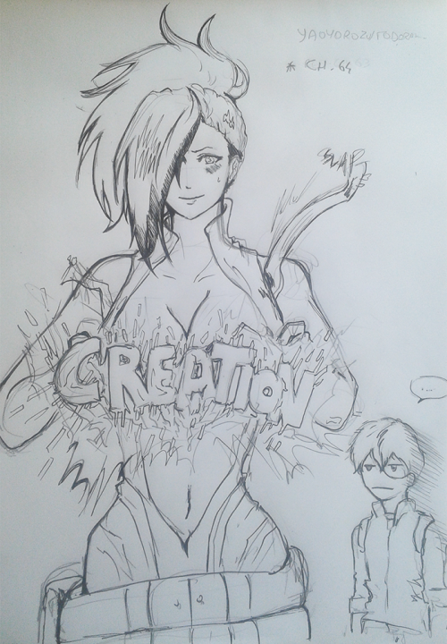 crazydjosuke:  My current obsession Mha sketch  