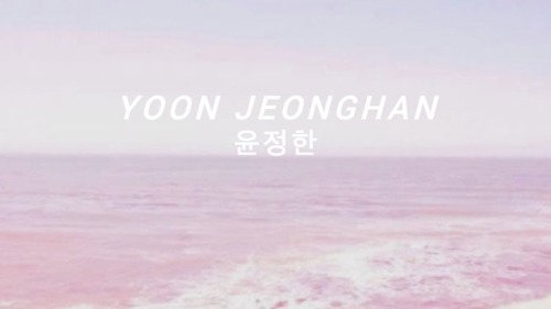 Seventeen Headers - Yoon JeonghanOther Members:Seungcheol / Jeonghan / Joshua / Jun / Hoshi / Wonwoo