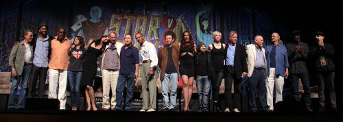 The Cast of DS9 - Star Trek Vegas 2013