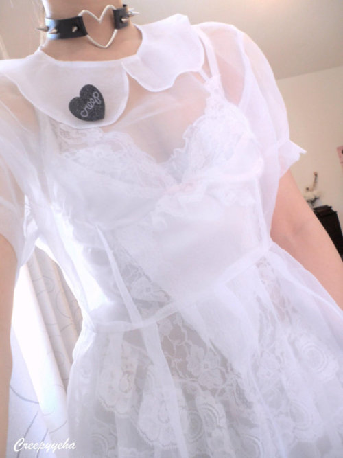 pastelbmob:  Black Heart-Ring Choker ฽ 