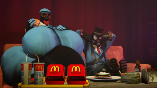 “Fat Mafia” ~ by Fattybulous.“We make money and a looooot of food” ~ >:3 Hope you like it~ ^w^ 