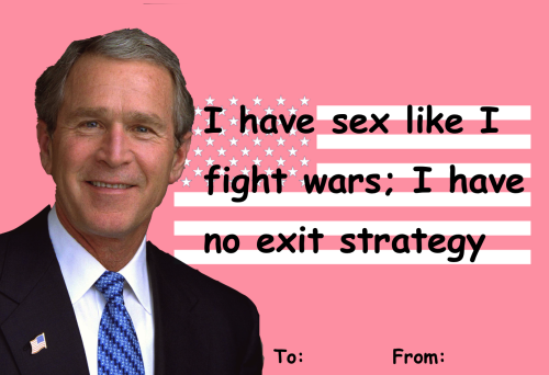 gollurn:Here’s to receiving the presidential treatment this valentine’s day