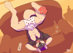 yiffsourcecentral-male:   Get Ready for the Afterparty by Ill_Dingo 