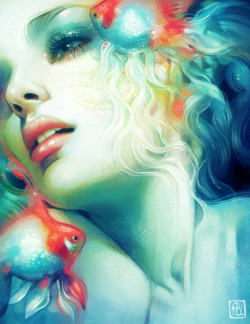 artbeautypaintings:  Scale - Anna Dittmann