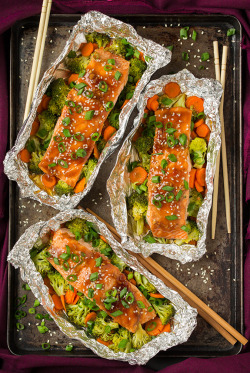 do-not-touch-my-food:  Honey Teriyaki Salmon