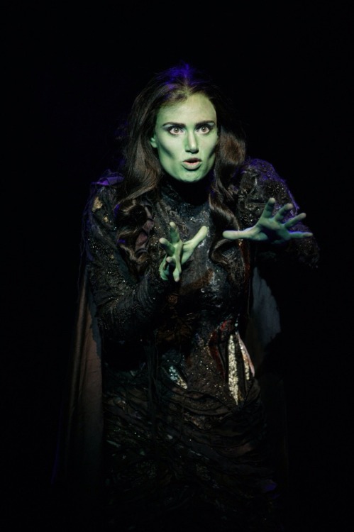 charlindafied:UK Elphaba’s in their act 2 dresses