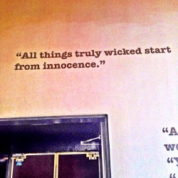 Poplipps:  #Hemingway Said It Best… #Truth #Goodmorning #Soho #Nyc (At I’ll Mulino)