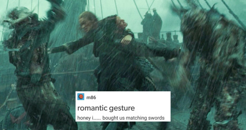 ilikeimpossible:Pirates of the Caribbean + text posts (part 3/??)