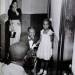 brothamanblack77:Maria Cole stands by patiently while husband, Nat King Cole poses with Singer Gladys Knight age 7, who meets her idol 1953 .