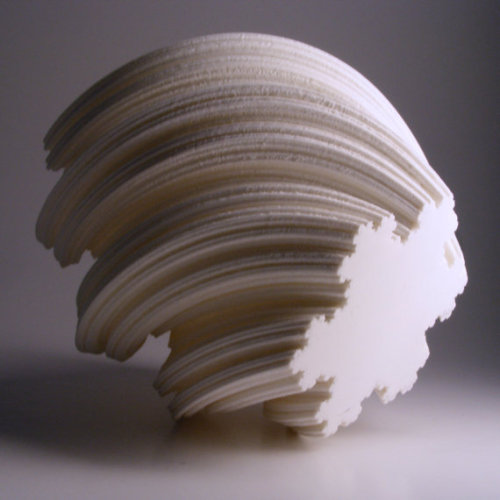 mymodernmetselects: These elegant spiral vases are 3D printed and made of 100% biodegradable and ec