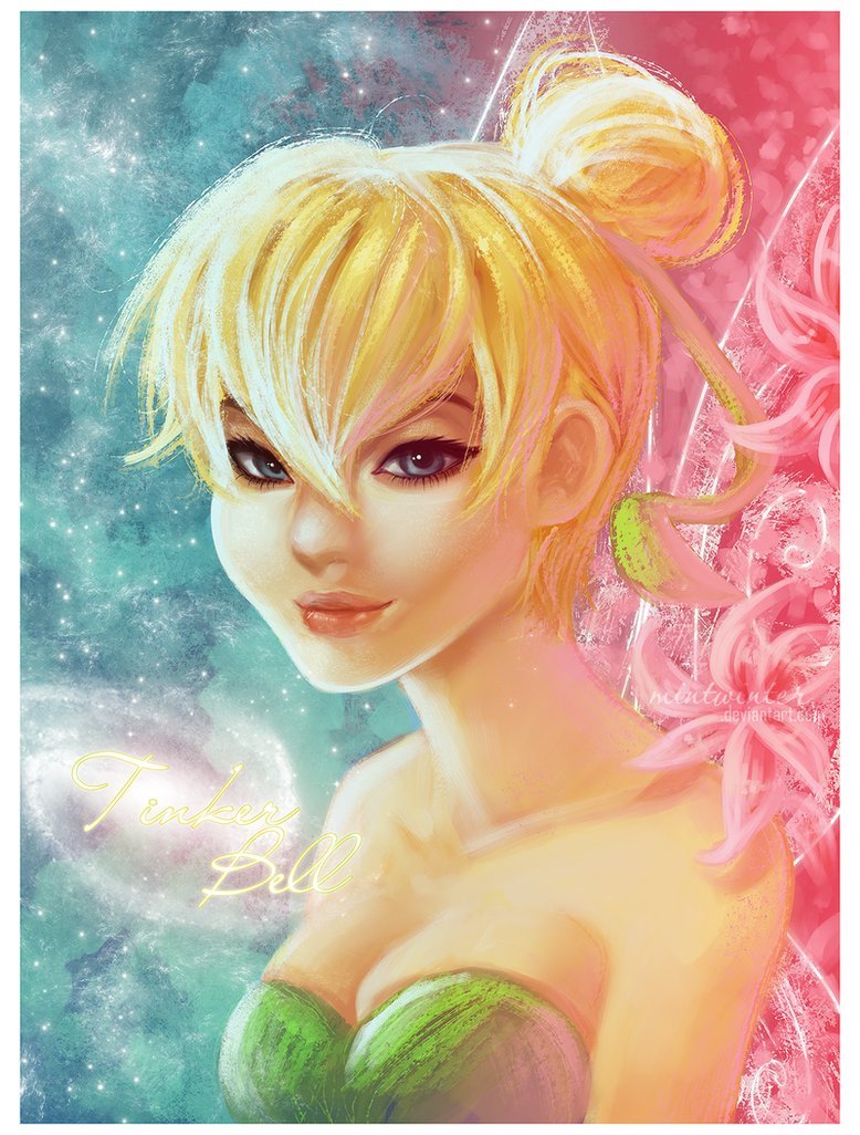 princessesfanarts: Tinker Bell by mintwinter 