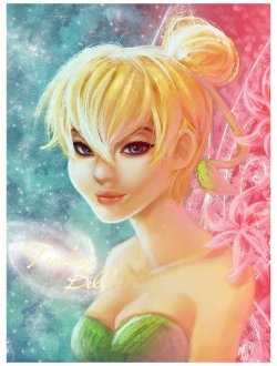 Princessesfanarts: Tinker Bell By Mintwinter 