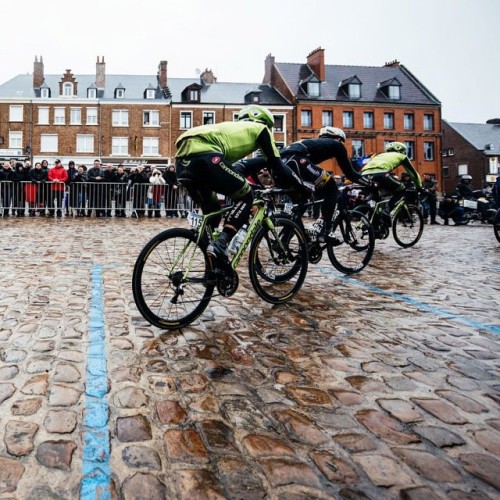 dfitzger:#castellicycling: Crazy weather made for a crazy race yesterday at Gent-Wevelgem photo via 