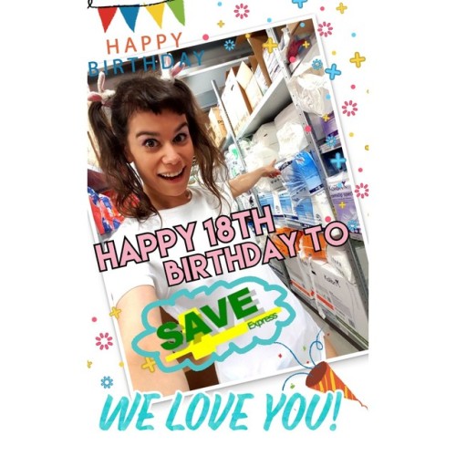 XXX Happy 18th birthday, Save Express!  photo