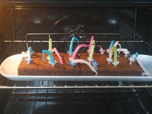 Bday brownies Make sure to follow me on Instagram @theshittyfoodblog: https://ift.tt/2EjfqL4