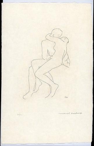 expressionism-art:  Selected Details after Rodin, 1968, Marcel DuchampMedium: aquatint, etching, paper