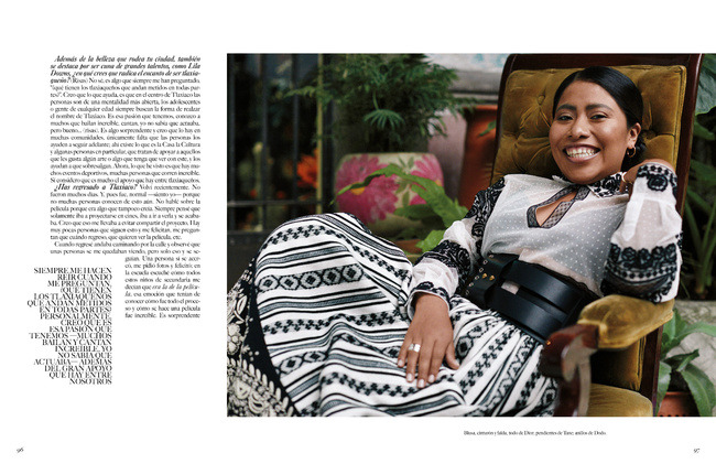 modamexblog: Vogue Mexico - January 2019 Editor: Karla Martinez de Salas Actress: