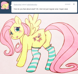 asksluttershy:  Oh, I um. I wouldn’t know.