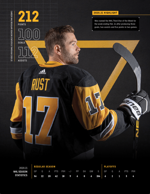 pensfan4lfe2: Pittsburgh Penguins || 2021-22 YearbookGuentzel, Rust, & Zucker