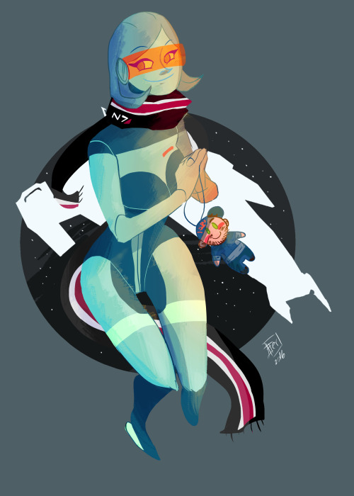 reysaurus:  EDI from Mass Effect <3 