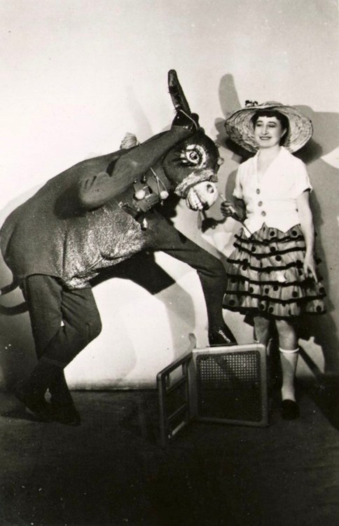 Perrette et son âne, 1960s.