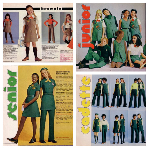 Scouting uniforms in the 70s