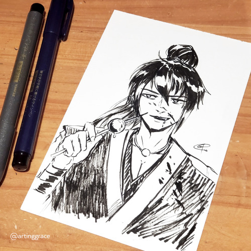 some quick mxtx character 4x6″ inks for friends :) on twitter | instagram - DO NOT REPOSTbuy me a co