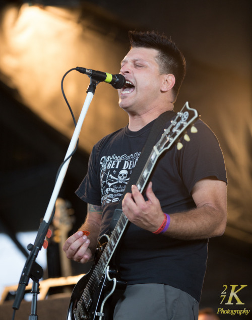 Less Than Jake - Playing the Vans Warped Tour at Darien Lake (Buffalo, NY) on 7.8.14 Copyright 27K P