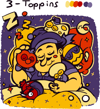 Pizzatober 3 - Toppins