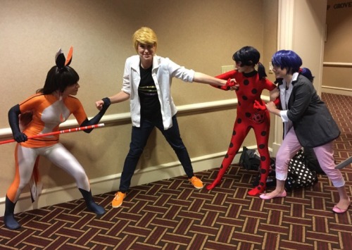 randomlyfandom: Akai con was so much fun! I got to debut Volpina for the Miraculous Ladybug panel an