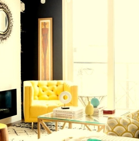 Eclectic Living Room In San Francisco