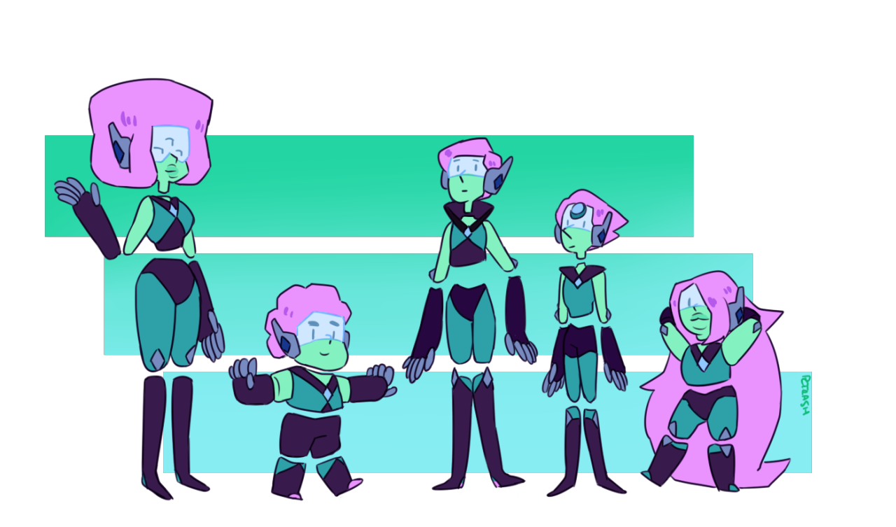 dou-hong:  pctrash:    ✰ Gems and the ‘Sonas ✰   i always liked the ‘gem